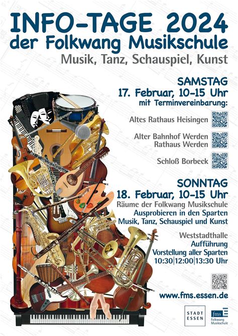 Folkwan Musikschule Info Tage Der Folkwang Musikschule Essen