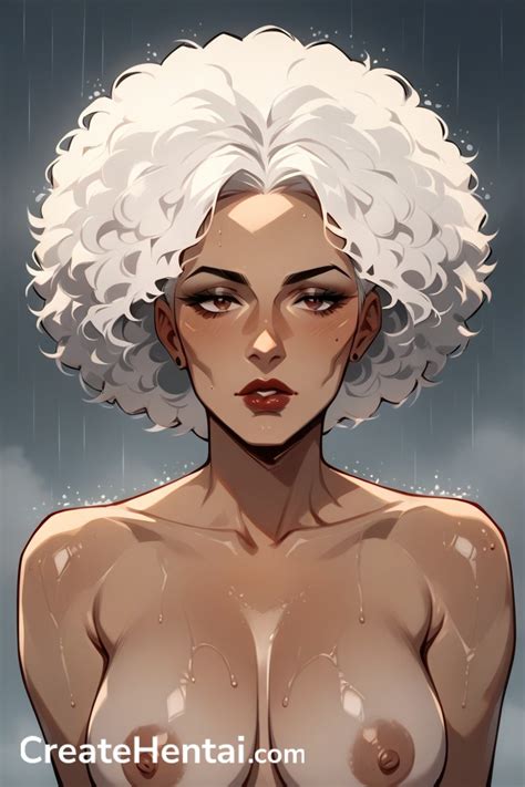 White Hair Bust Shot 20s Furry AI Porn