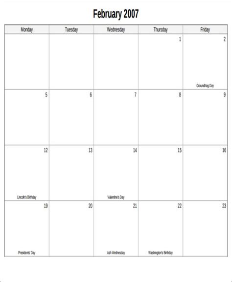 Monthly Excel Template Calendar Free Printable Templates Hot Sex Picture