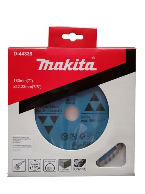 Disco Diamantado Turbo Segmentado Makita D Mm X Mm X