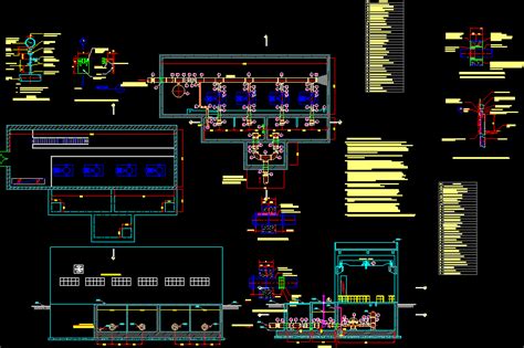 Pump Room Dwg Block For Autocad Designs Cad