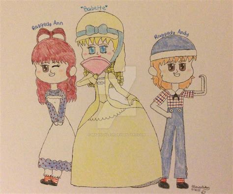 Raggedy Ann Babette And Raggedy Andy By Madisonle09 On Deviantart