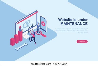 Website Under Maintenance Images, Stock Photos & Vectors | Shutterstock