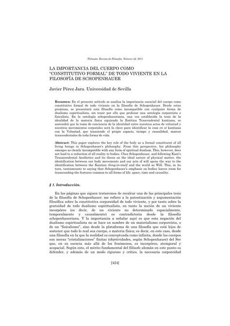 PDF LA IMPORTANCIA DEL CUERPO COMO CONSTITUTIVO Institucional Us Es