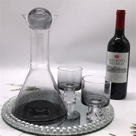 Licht Luxe Loodvrij Kristal Glas Decanter Set Grandado