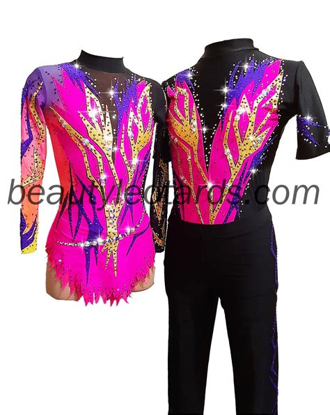 Rhythmic Gymnastics Leotard Acrobatics Leotard Mixed Pair Acrobatic