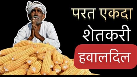 🤔भारत हा कृषिप्रधान देश मका आयातीस परवानगी शेतकरी हवालदिल 🙋🙋‍♂️ Youtube