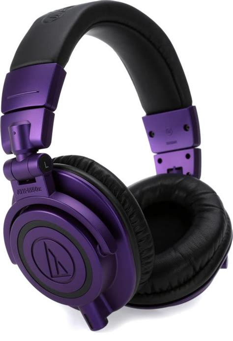 Audio Technica Ath M Xpb Limited Edition Purple Black Studio