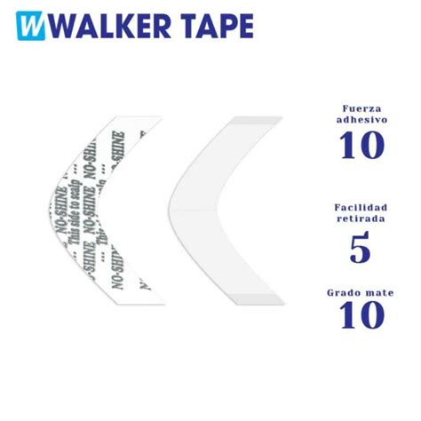 Contornos Adhesivos No Shine Para Pr Tesis De Pelo Walker Tape