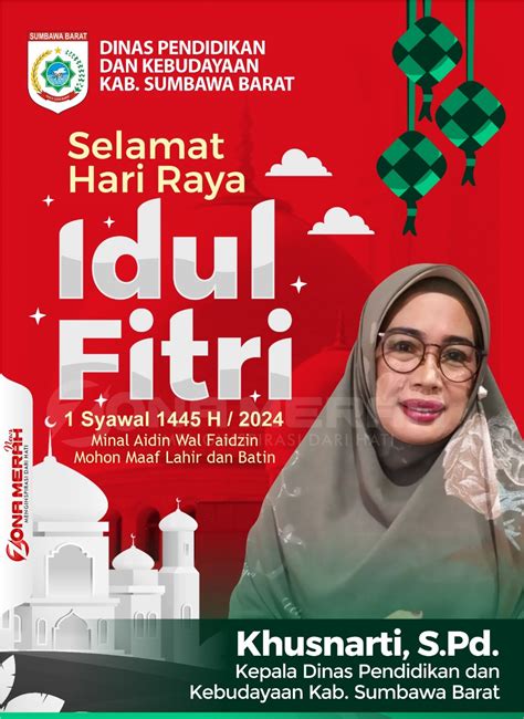 Ucapan Selamat Hari Raya Idul Fitri 1 Syawal 1445 H 2024