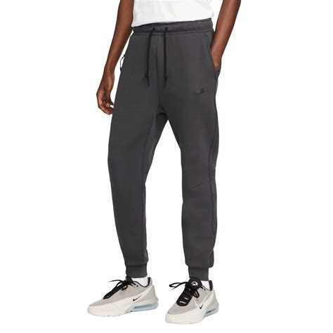 Nike Tech Fleece Joggingbroek Sportswear Donkergrijs Zwart Knvbshop Nl