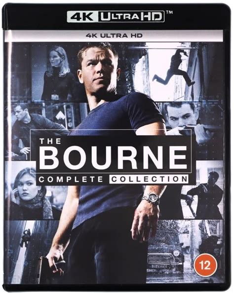 Film Blu Ray Bourne Collection Tożsamość Bourne A Krucjata Bourne A Ultimatum Bourne A