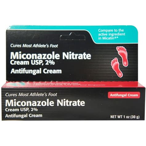 Miconazole Nitrate 2 Antifungal Cream 1 Oz