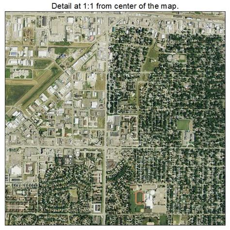 Aerial Photography Map of Fargo, ND North Dakota