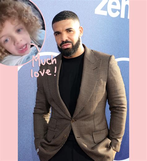 Drake's Son Adonis Mimics The Rapper For Special Happy Birthday Surprise! - Perez Hilton