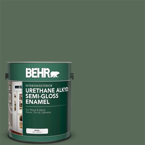 Behr Gal Ppu Royal Orchard Urethane Alkyd Semi Gloss Enamel