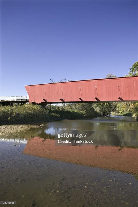 Covered Bridge High Res Stock Photo Getty Images