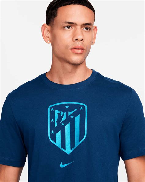 Camiseta Atl Tico De Madrid Crest Para Hombre