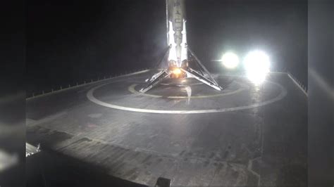 Spacex Successfully Lands Falcon 9 Reusable Rocket News18