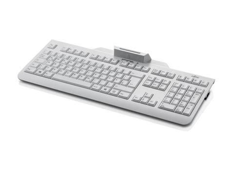 S26381 K100 L154 Fujitsu KB100 SCR Keyboard USB QWERTY Nordic Marble