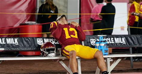 Uscs Caleb Williams Goes Viral For His Reaction To Loss Against Utah