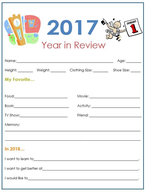 Printable Year In Review Printable Word Searches