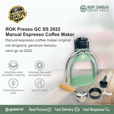 Jual ROK Presso New GC SS GC Stainless Alat Seduh Pembuat Kopi