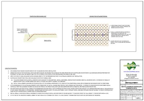 Australian Concrete Mats | How to Install a Concrete Mat