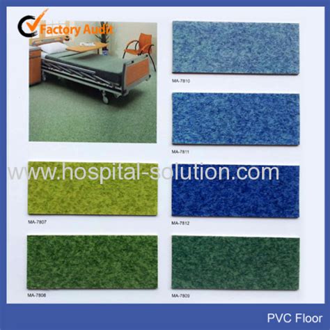 Hospital Floor Tiles Vinyl Anti-static Floor For Operating Room , High ...