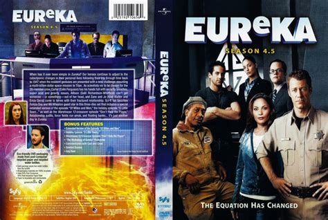 Eureka Season 4.5 - TV DVD Scanned Covers - Eureka Season 4 5 :: DVD Covers