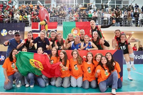 Portugal Apura Se Para O Europeu Sub 20 De Voleibol Feminino