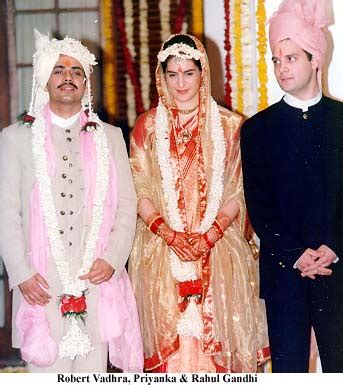 Priyanka Gandhi And Robert Vadra Marriage Photos