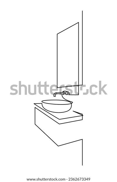 drawing room wash basin cabinet royalty  images stock