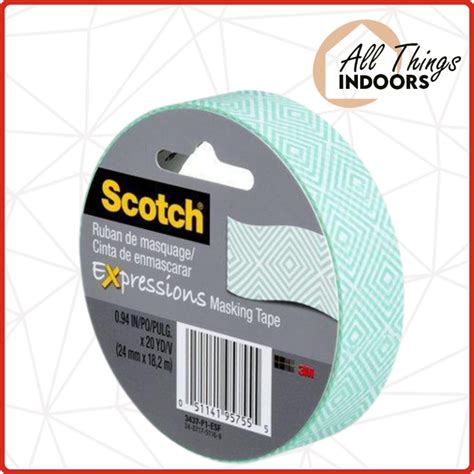 3m Scotch Expressions Masking Tape Tray 3437 Lazada Ph