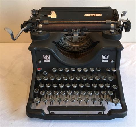 Olivetti M40 máquina de escribir década de 19304 Catawiki