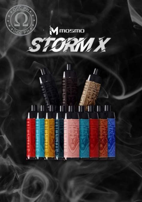 Mosmo Storm X 8000 Puffs Rechargeable Lazada Ph