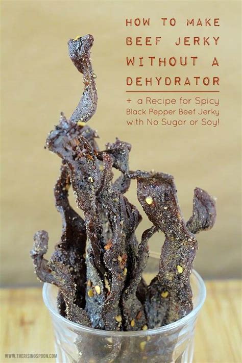 How To Make Beef Jerky Without A Dehydrator The Rising Spoon