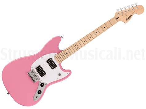 Fender Squier Sonic Mustang Hh Mn Flash Pink Strumenti Musicali Net