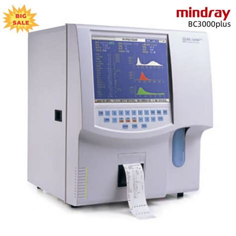 Mindray Fully Auto Part Hematology Blood Analyzer Bc Plus China