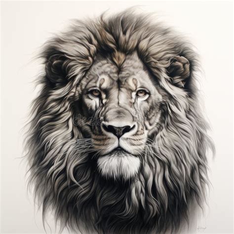 X Realistic Lion Tattoo Design Download #1, 41% OFF