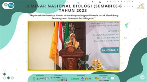 Forum Ilmiah Seminar Nasional Biologi SEMABIO 8 Sukses