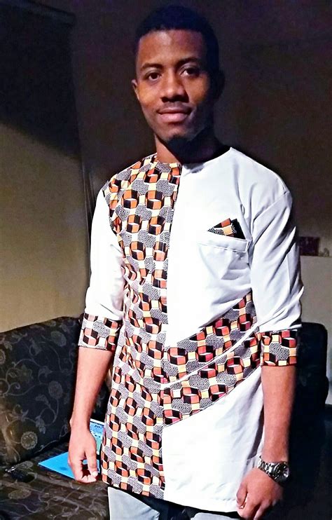 Mens Ankara Shirt By Réver African Wear For Men African Shirts