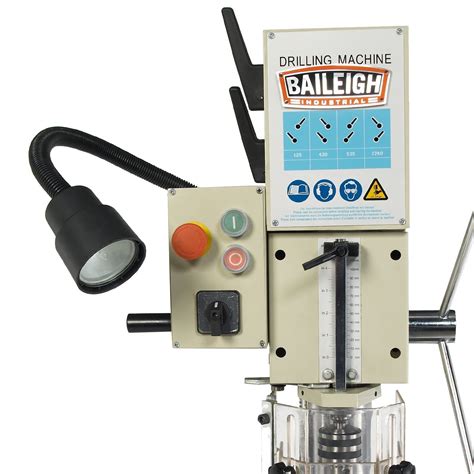 Baileigh DP 1000G 110V Gear Driven Drill Press Manual Feed 1 Mild