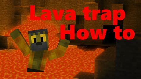 Redstone Contraptions Lava Trap Youtube