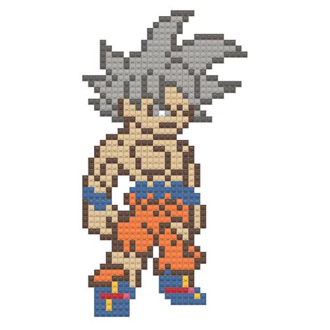 Goku Ui Pixel Art