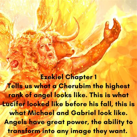 Ezekiel 1 Cherubim The Highest Ranked angel in 2022 | Angel, Ezekiel ...