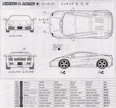 Arriba 30+ imagen blueprint lamborghini gallardo - Abzlocal.mx