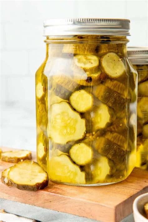 How To Make Bread And Butter Pickles Canning Or Refrigerator