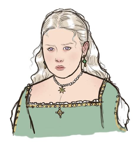 Sketch Of Princess Helaena By Me Rimaginarywesteros