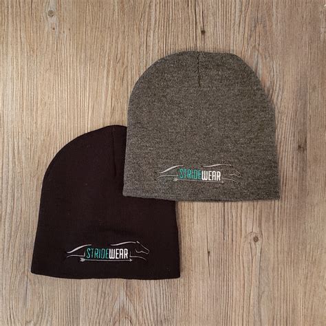 Gray and Black Beanie Toques | Stride Wear